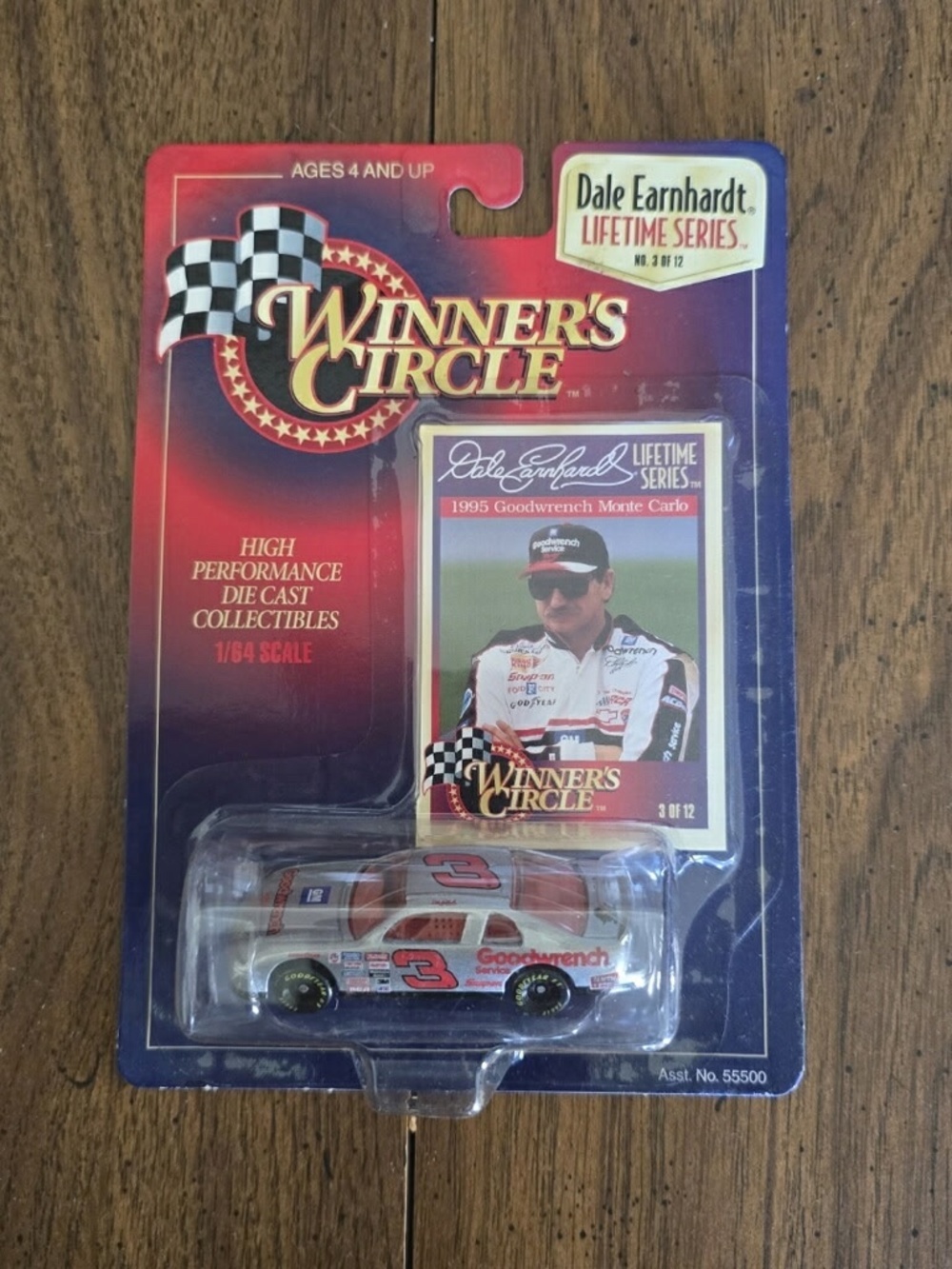 Dale Earnhardt #3 Goodwrench 1995 Monte Carlo Diecast (Winner’s Circle)